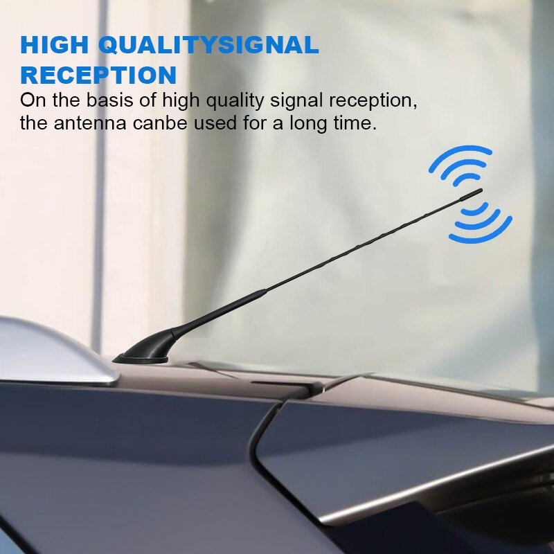 Baiao New Design Outdoor Car Radio Signal Amplifier Am /fm Antenna Car DAB Film Antenna