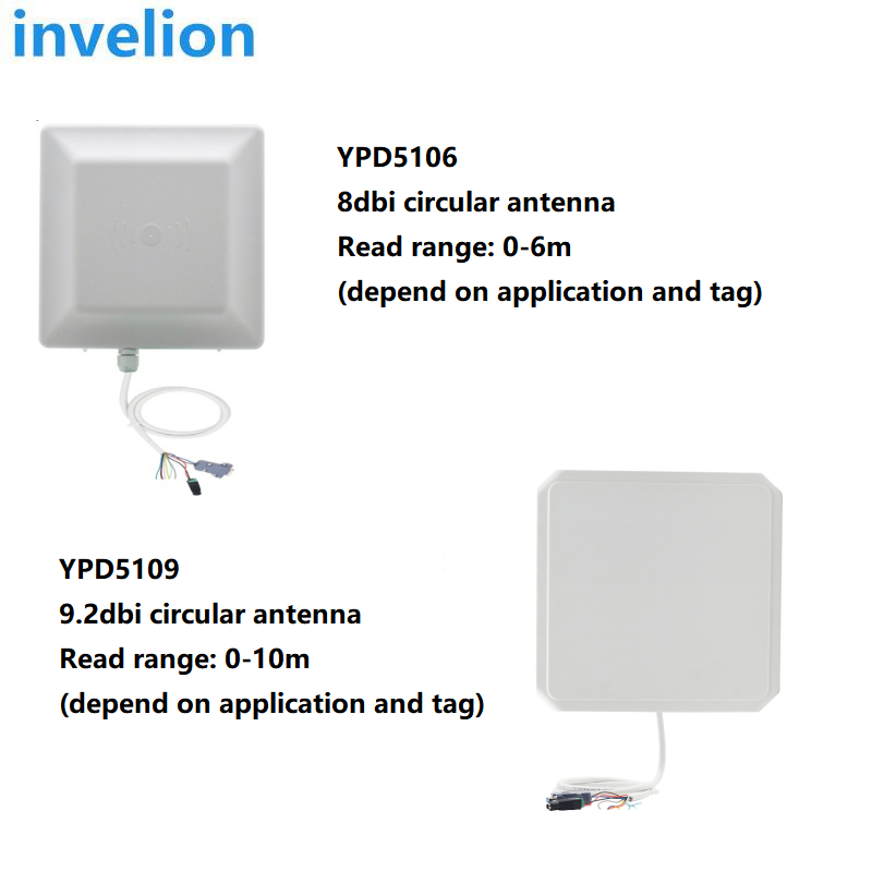UHF RFID Integrated Reader TCP/IP RS232 Wiegand Long Range 1-10m Boom Barrier Gate for Car Parking Access Control System