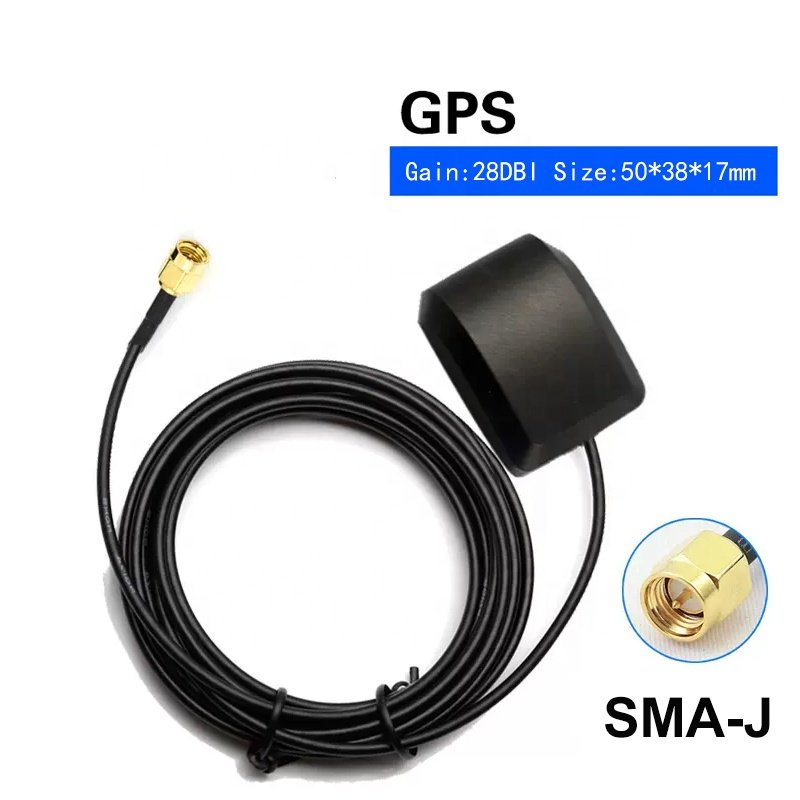 GPS BD Active Car External Positioning Satellite Antenna SMA-J TNC Frackra MMCX 3M cable Mouse Style Car Navigation GPS Antenna