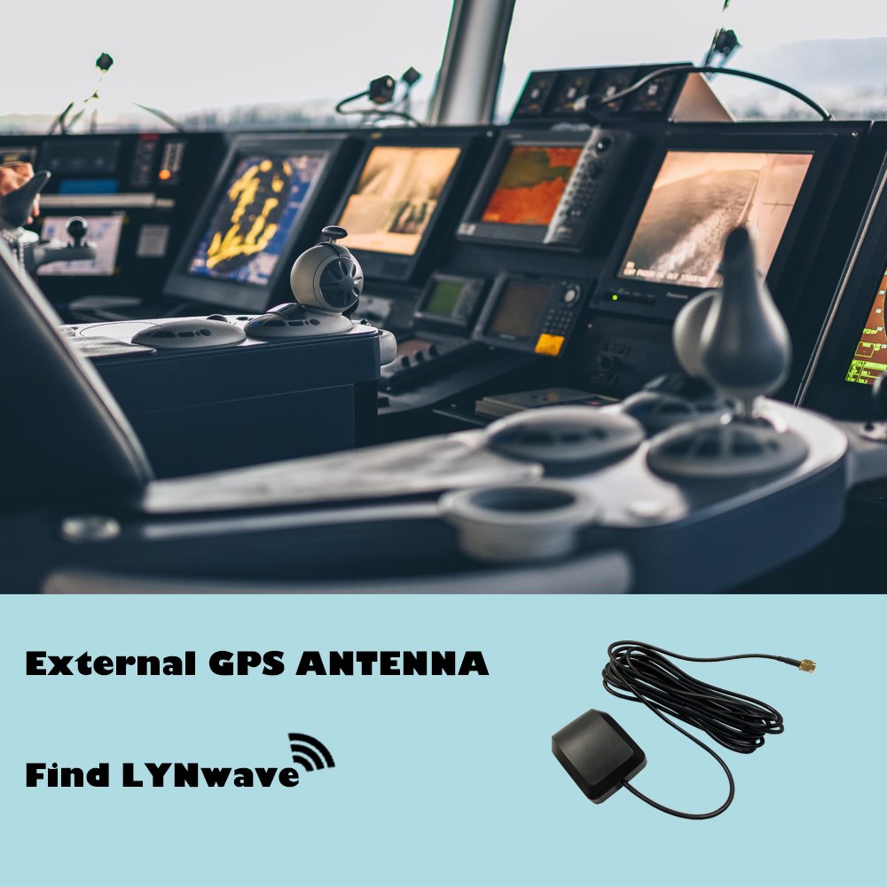 Outdoor Waterproof 1.575GHz GNSS GPS Antenna Car w LNA