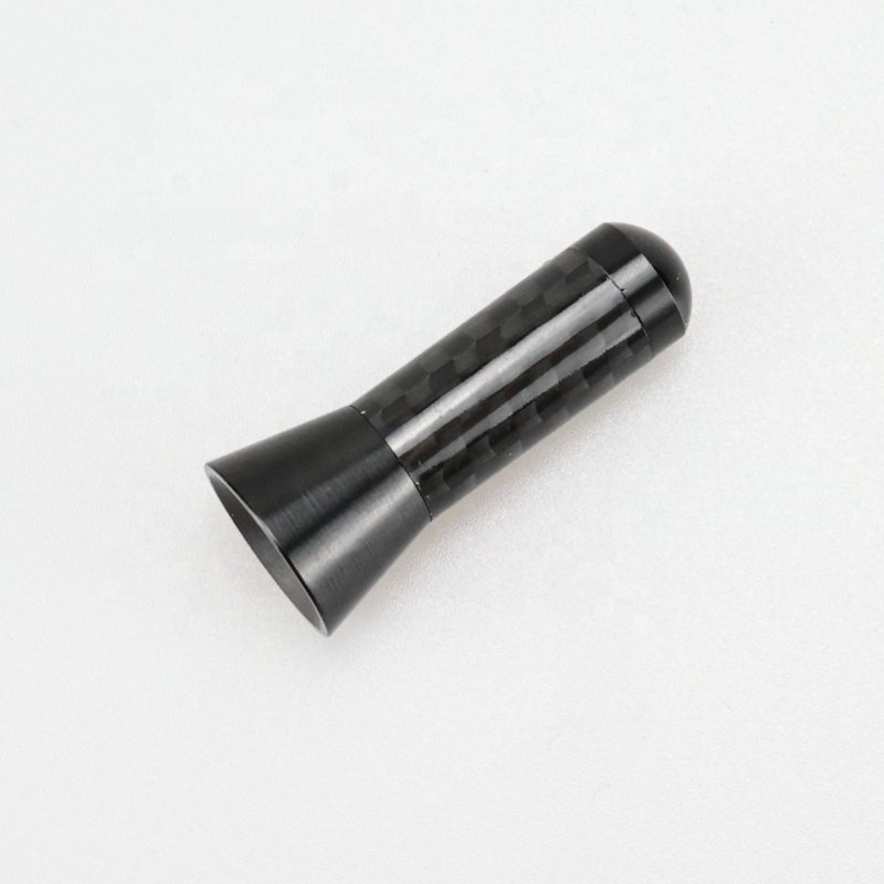 Xuanba General Motors 3.5cm Carbon Fiber Aluminum Car Antenna in Black Red Blue Silver-Vehicle Modification Accessory