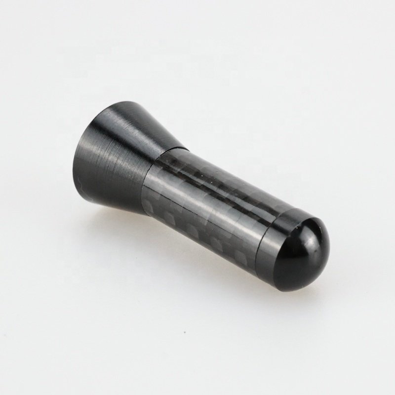 Xuanba General Motors 3.5cm Carbon Fiber Aluminum Car Antenna in Black Red Blue Silver-Vehicle Modification Accessory