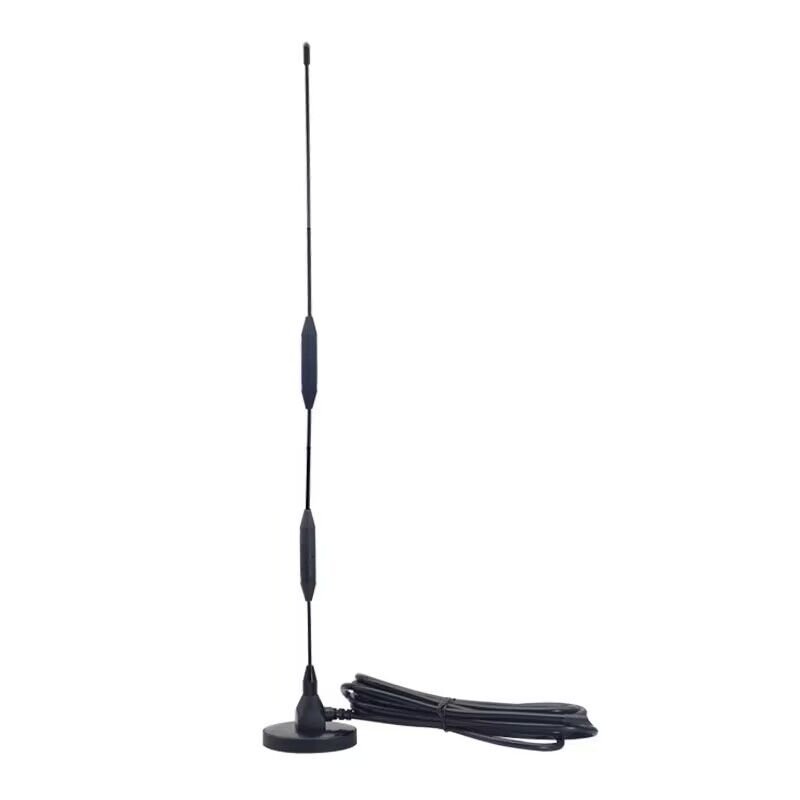 UV Double Segment Car Suction Antenna Handheld Walkie-Talkie External Antenna to Enhance Communication Signal