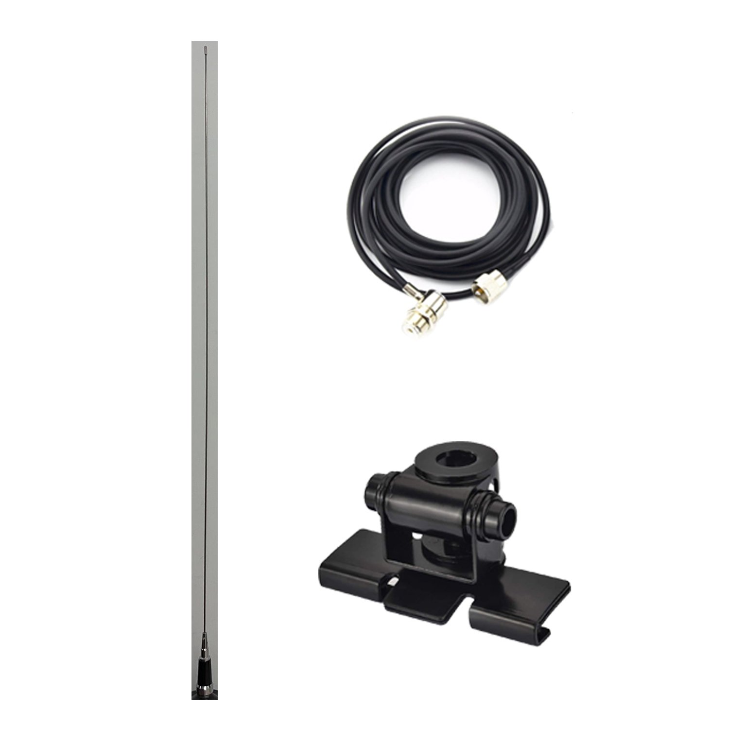 Antenna 258S Frequency VHF 136-174MHz Single Band Length 107CM VHF Only Car Antenna for Mobile Radio Vhf Antenna
