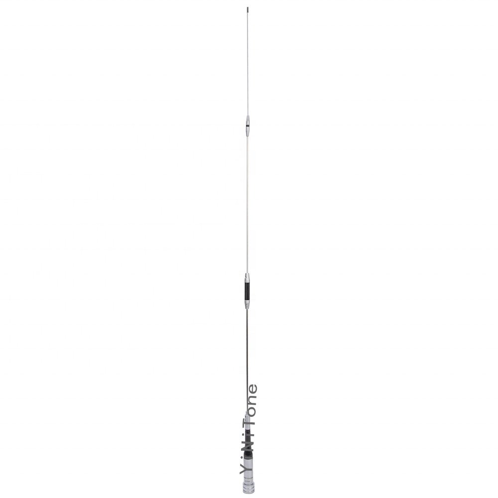 YiNiTone SG-7500 Dual Band UHF/VHF 144/430MHz Stainless Steel 150W 3.5/6.0dBi Gain Antenna SG7500 for Amateur Car Mobile Radio