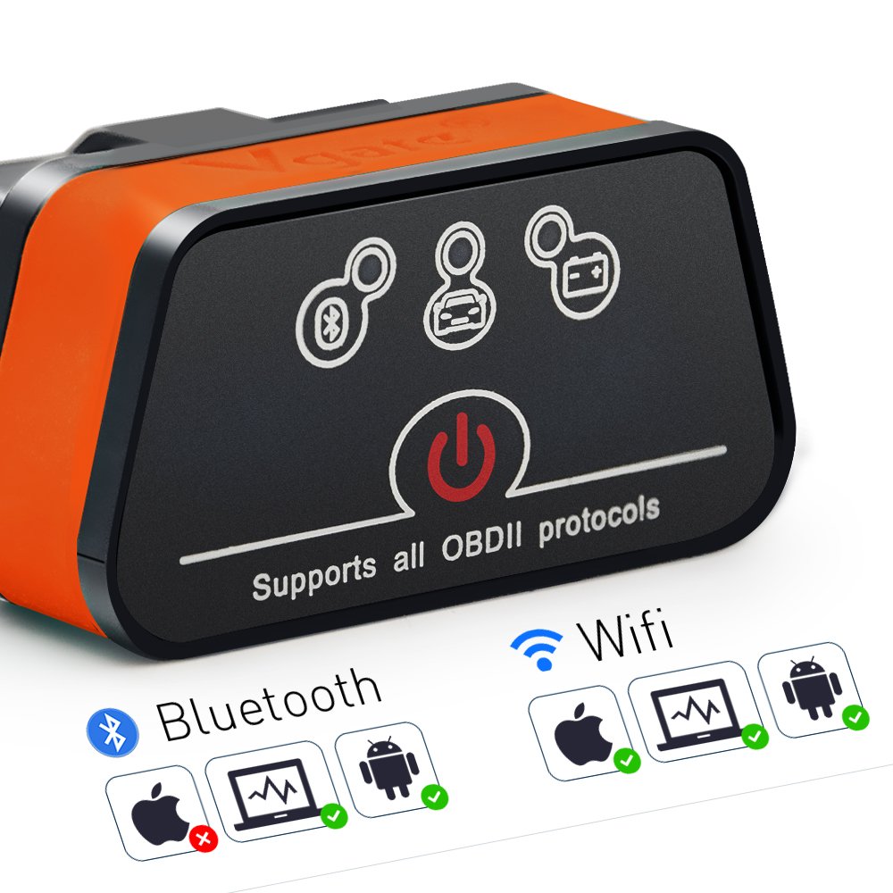Vgate ICar 2 IOS ELM327 BT 2.1 OBDII Auto Diagnostic Tools Elm 327 OBD 2 Code Reader ICar Pro OBD2 Scanner for Car
