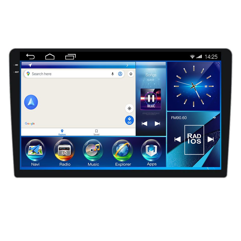 Android12 QLED 2K Screen 7862 Solution Car Android Radio Built in Gps Carplay Navi Wifi 4g LTE
