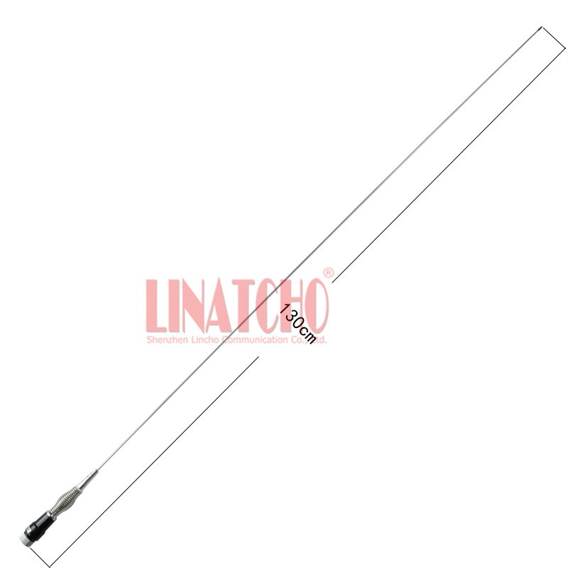 M285 144MHz 1.3 Meter Long VHF Car Two Way Radio Bottom Spring Linatcho PL259 Antenna