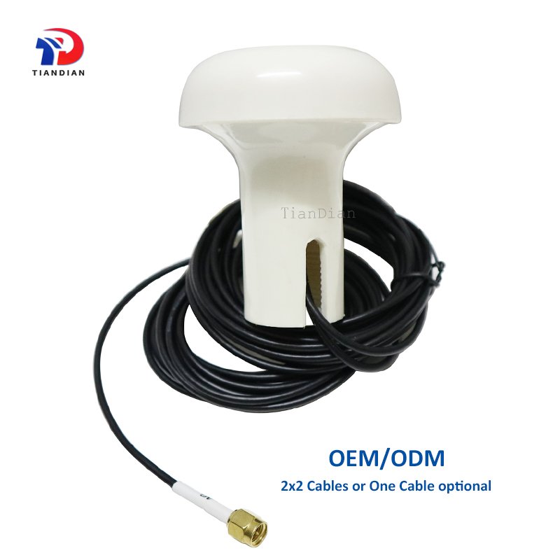 Outdoor Wireless Ship Positioning Navigation Car Antenna 2x2 Active GPS Mimo Marine Antenna 4G