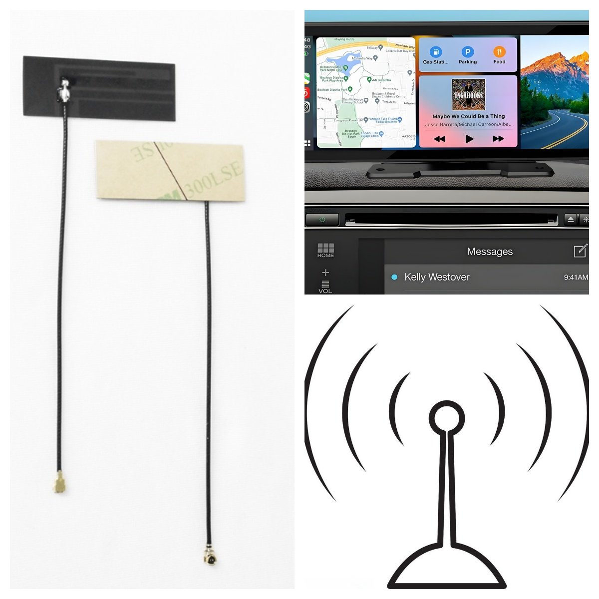 High Gain and OEM and ODM WIFI FPC PATCH Antenna U.FL Connector 2.4GHz Internal Adhesive FPC Antenna PCB Material