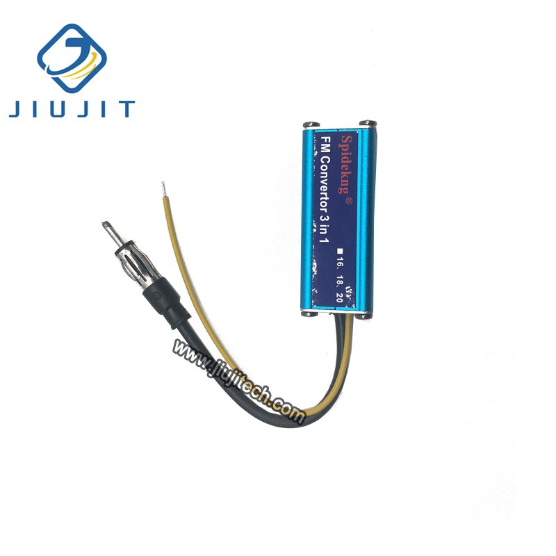 High quality Auto 12V FM Convertor 3 in 1 Car Stereo FM Antenna Radio FM Band Expander For Car Player