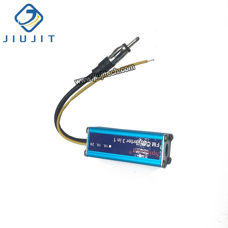 High quality Auto 12V FM Convertor 3 in 1 Car Stereo FM Antenna Radio FM Band Expander For Car Player