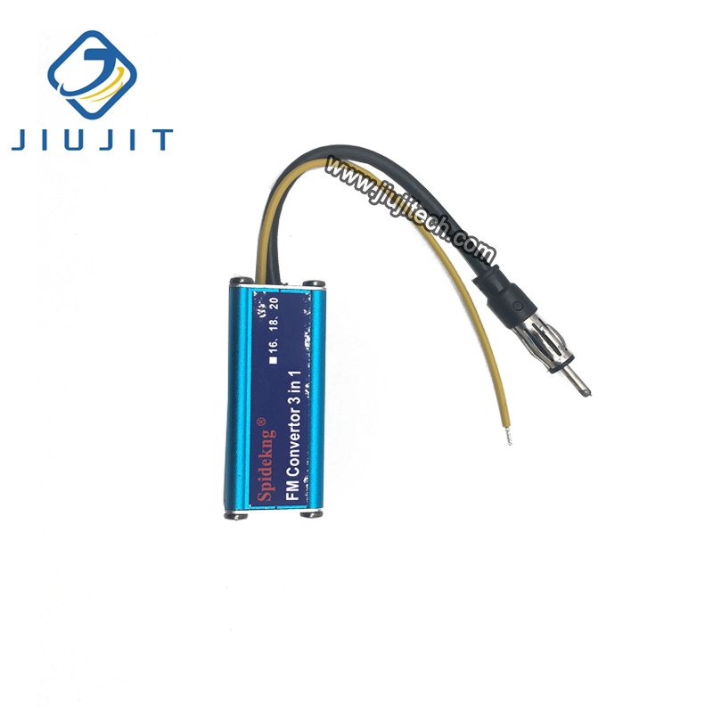 High quality Auto 12V FM Convertor 3 in 1 Car Stereo FM Antenna Radio FM Band Expander For Car Player