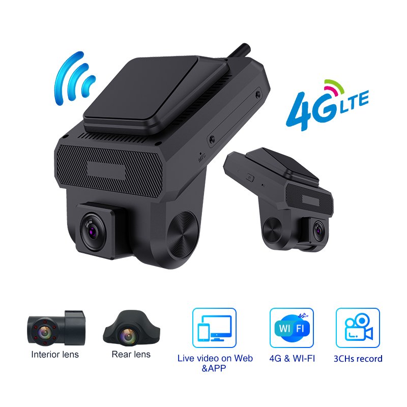 Wide Angle Lens Car Black Box DVR Dash Cam HD Dual Camera Dashcam 2K Wifi Gps Dash Cam Driver Driving Video Recorder for Car
