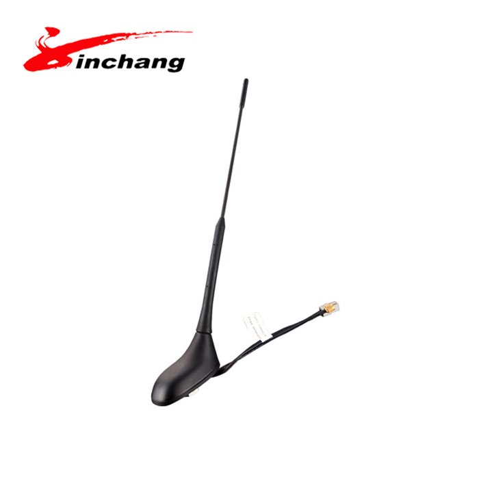 car Roof Top Shark Fin Amplified Antenna AM/FM+DAB Digital Radio Combined Antenna
