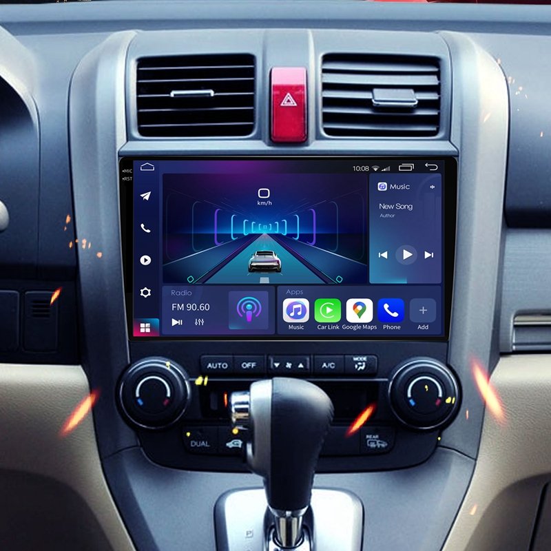 UIS7862 Android 9.5 Inch Car Stereo with 6+128G 2K Touch Screen