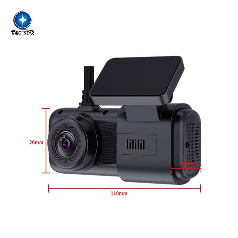 GD06 Dash Cam WiFi GPS Tracking Live Streaming Loop Recording Front Inside Rear Camera Dashcam Parking Mode G-Sensor