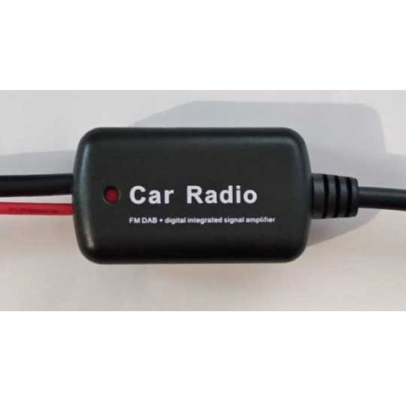 Car Radio Aerials 12V Auto Car Radio FM Antenna Signal Amp Amplifier Car Radio FM/DAB+ Digital Integrated signal Amplifier