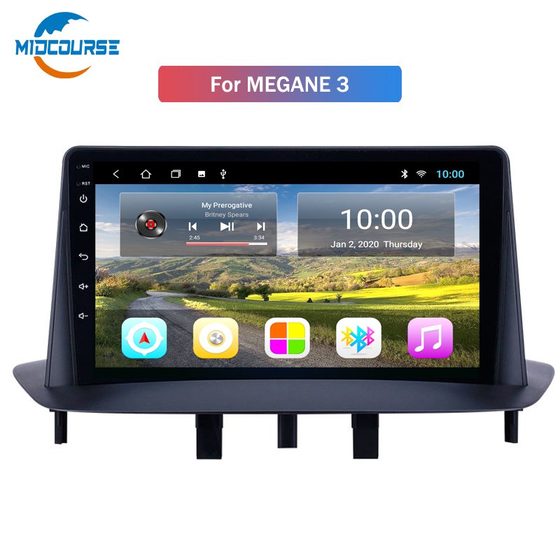 2G RAM GPS Car Radio 9 Inch Android 10 HD Touchscreen for Renault Megane 3 2009 2010 2011 2012 2013 2014(23299584)