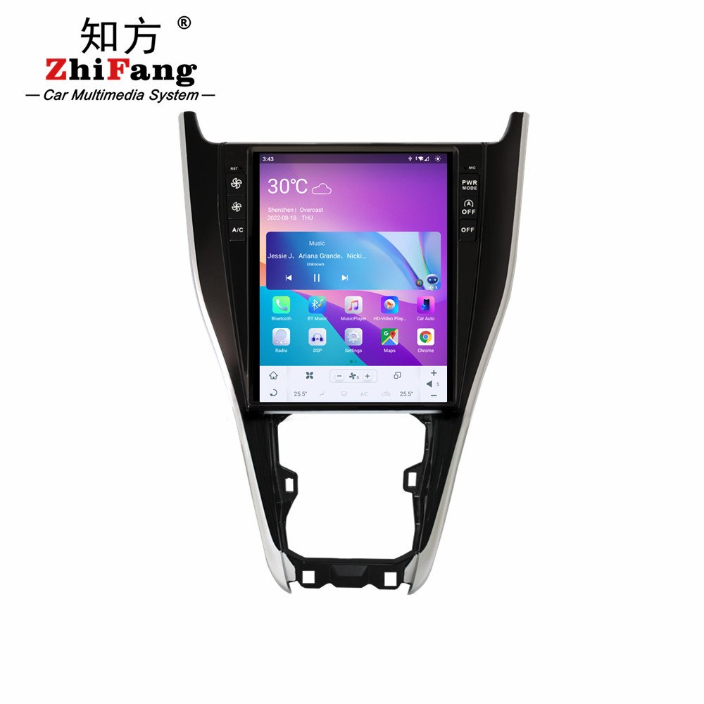 Android 11.0 Carplay 12.1inch for Toyota Harrier 2013-2019 Car Radio Stereo Multimedia Player