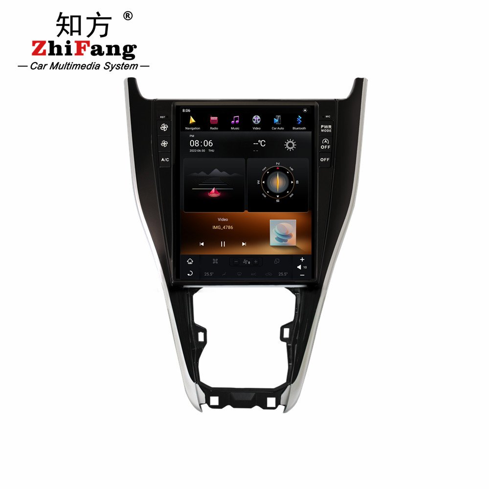 Android 11.0 Carplay 12.1inch for Toyota Harrier 2013-2019 Car Radio Stereo Multimedia Player