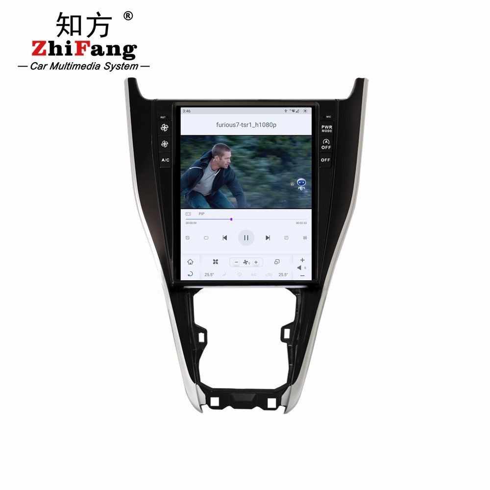 Android 11.0 Carplay 12.1inch for Toyota Harrier 2013-2019 Car Radio Stereo Multimedia Player