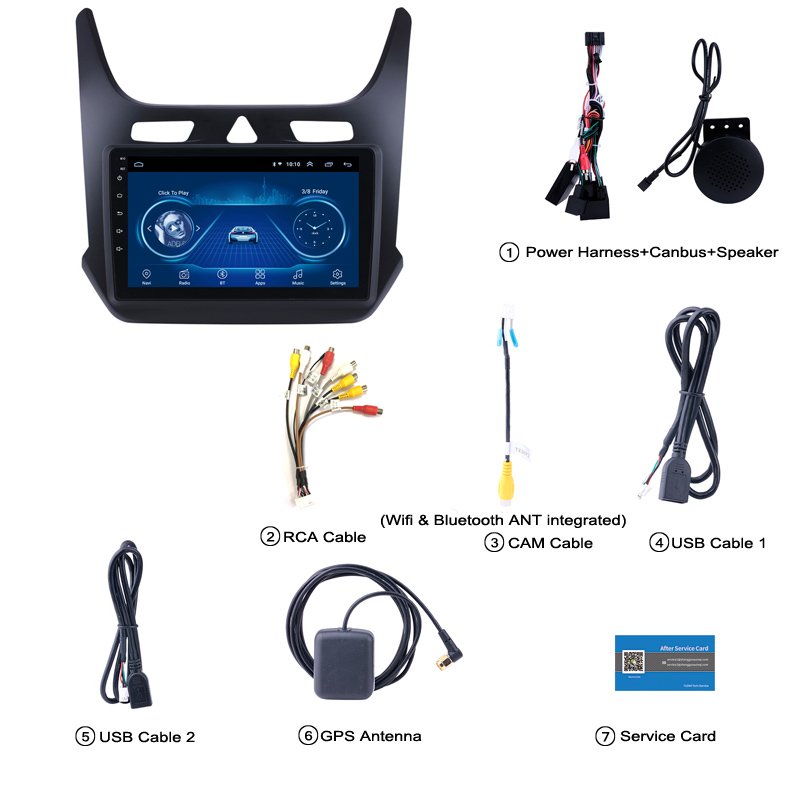 For Chevrolet Cobalt 2 2011 2012 2013 2014 2015 2016 2017 2018 Car Radio Multimedia Video Player Navigation GPS Android 10
