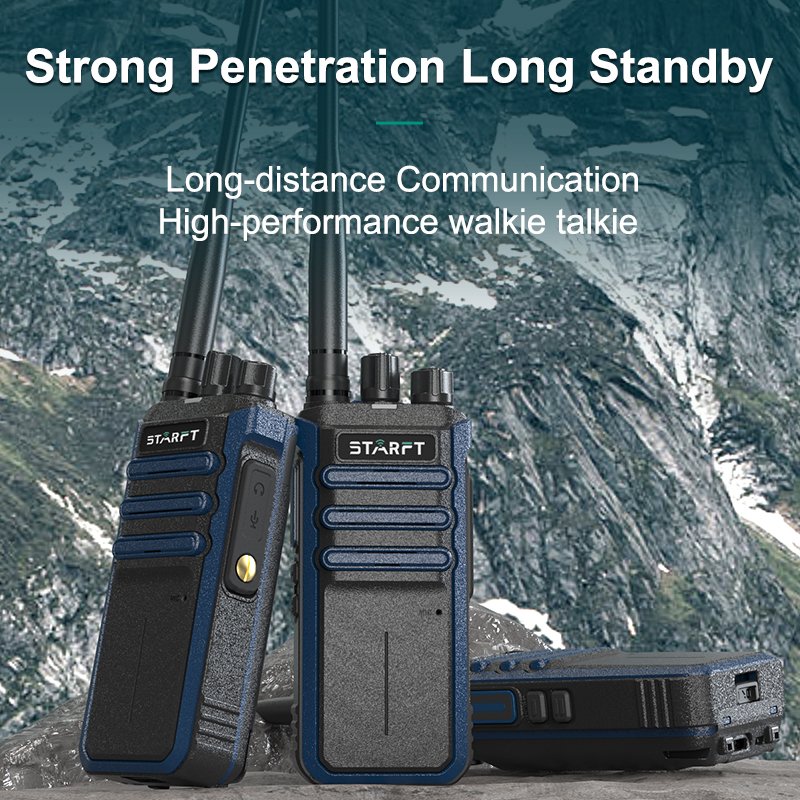 Starft XA30 Professionnel Portable Walkie-Talkie Two Way Radio Walkie Talkie Long Range