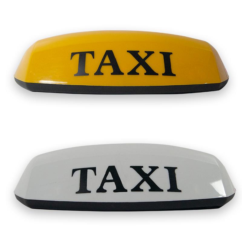 Carfu Car Accessories 12V Taxi Cab Sign Roof Top Car Magnetic Lamp AC-763 LED Light Waterproof TAXI Roof Bright Lamp
