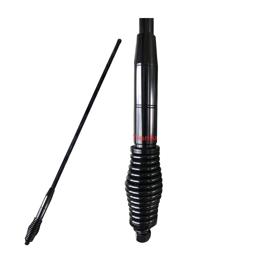 Bullbar off road heavy duty Dia. 5.5cm UHF CB 477MHz 6.5dbi big ferrule spring base antenna