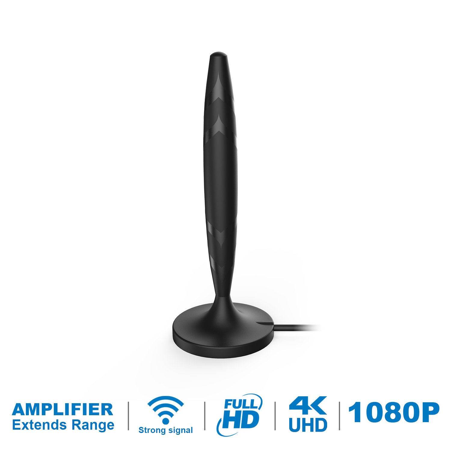 Best Selling Antuko 4K 1080P Digital and Analog Tv Antenna Digital Hdtv Antenna Dvbt Antenna for Free Local Channels