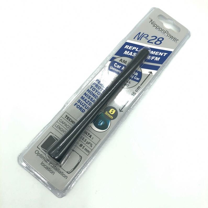 Universal Car Roof Antenna Aerial Antenna Mast AM/FM for Alza/Myvi/Waja/Persona/Vios/Wish/Swif16cm 18cm NP-28 NP-29