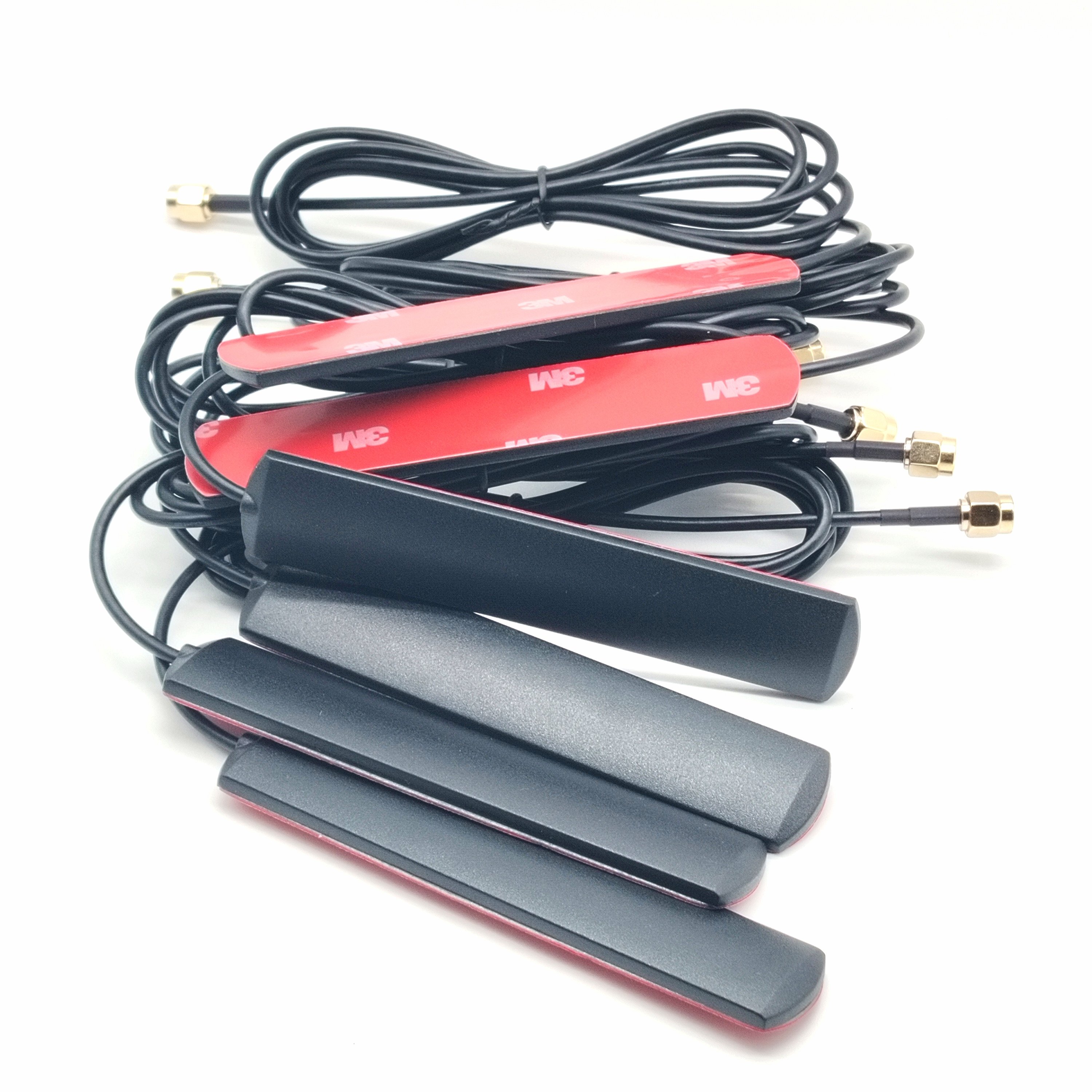 5G nr 600-6000mhz LTE 4G low loss cable RPSMA SMA TS9 TNC male adhesive mount patch car vehicle 4G 5G antenna