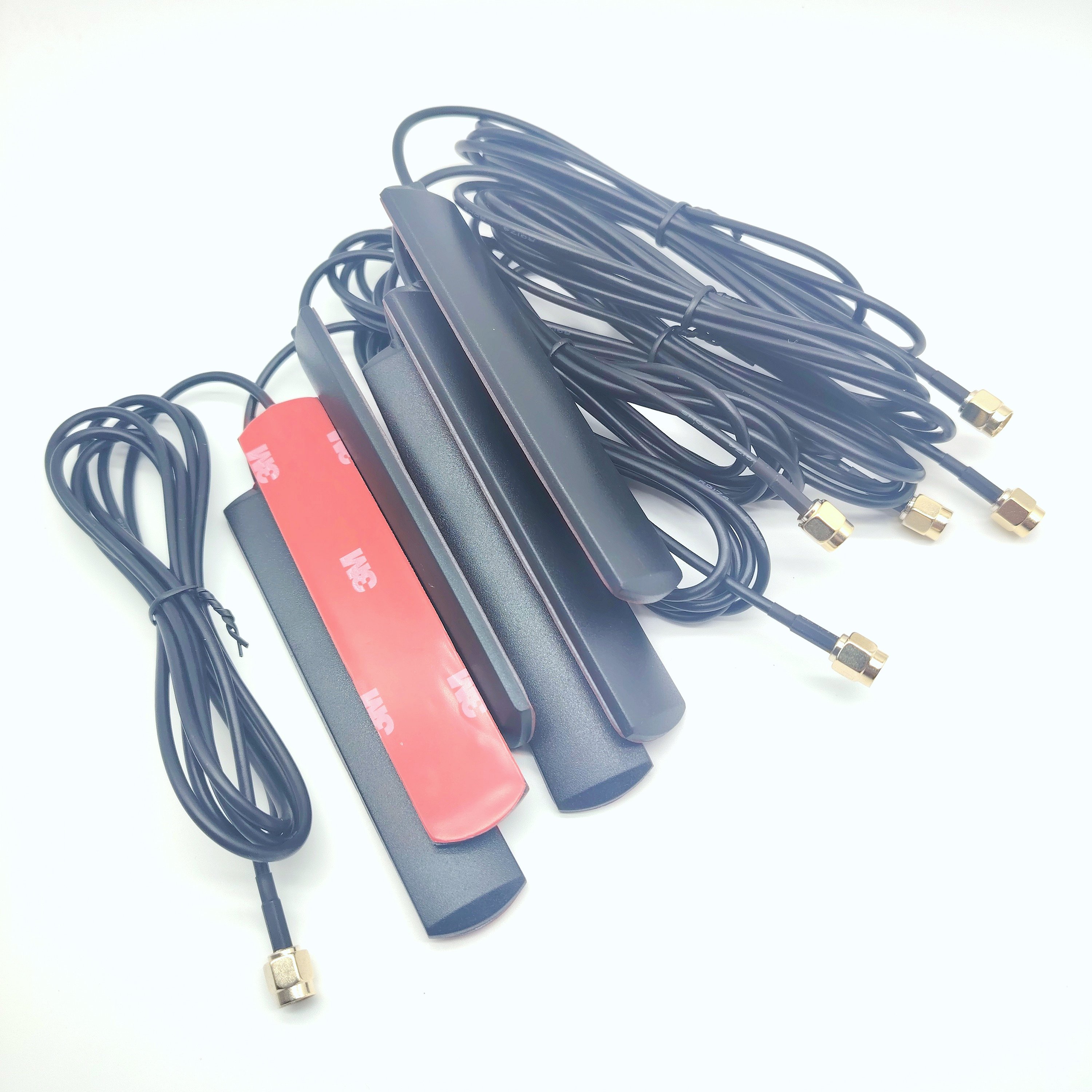 5G nr 600-6000mhz LTE 4G low loss cable RPSMA SMA TS9 TNC male adhesive mount patch car vehicle 4G 5G antenna