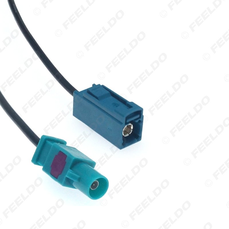 Single Female Fakra to Female Fakra Antenna Extension Cable for Car Stereo Head Unit With Optional Length 300CM