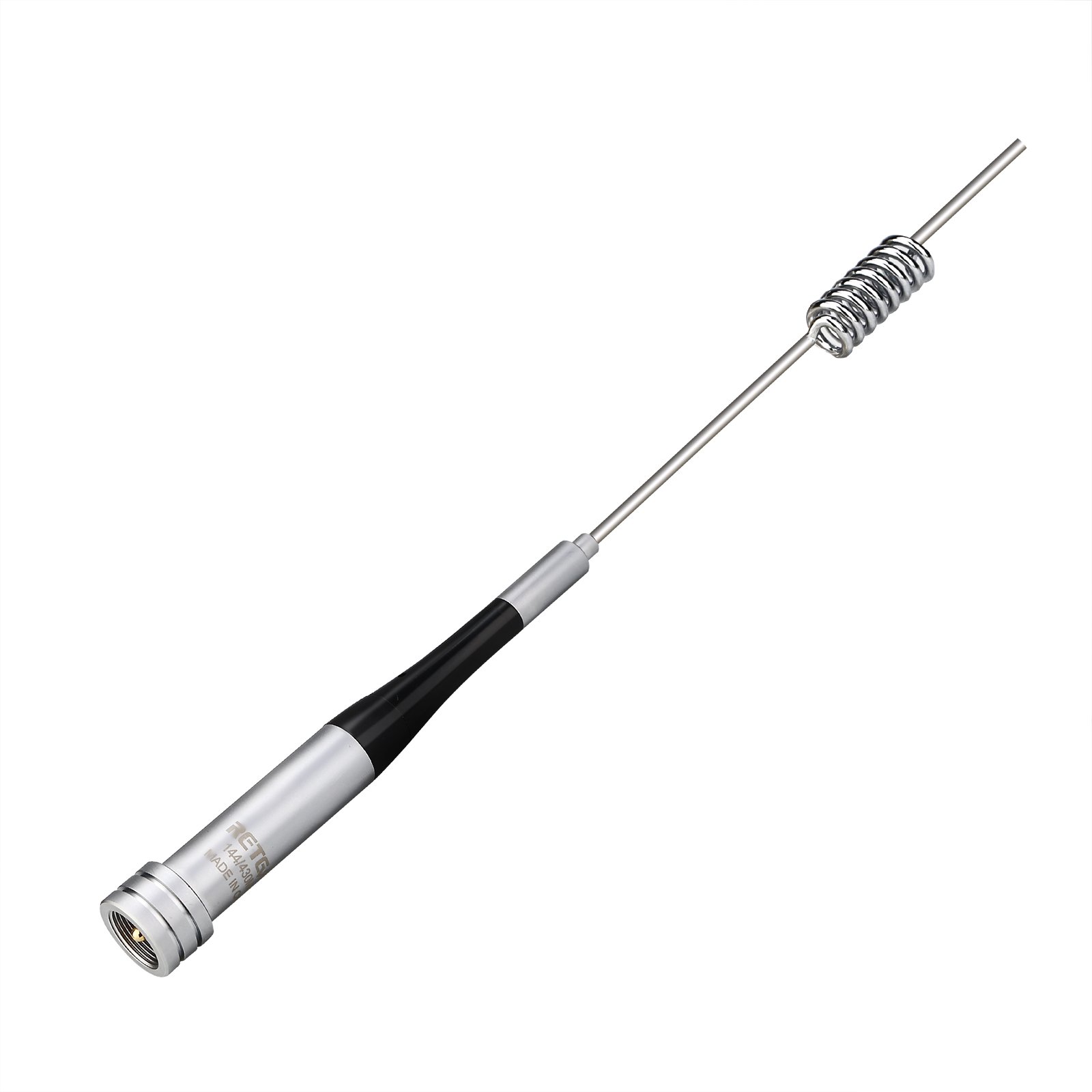 Retevis MA07 High Quality Telescopic Antenna Silver Stainless Steel Antenna VHF/UHF For Amateur Car Radio Mobile/Station