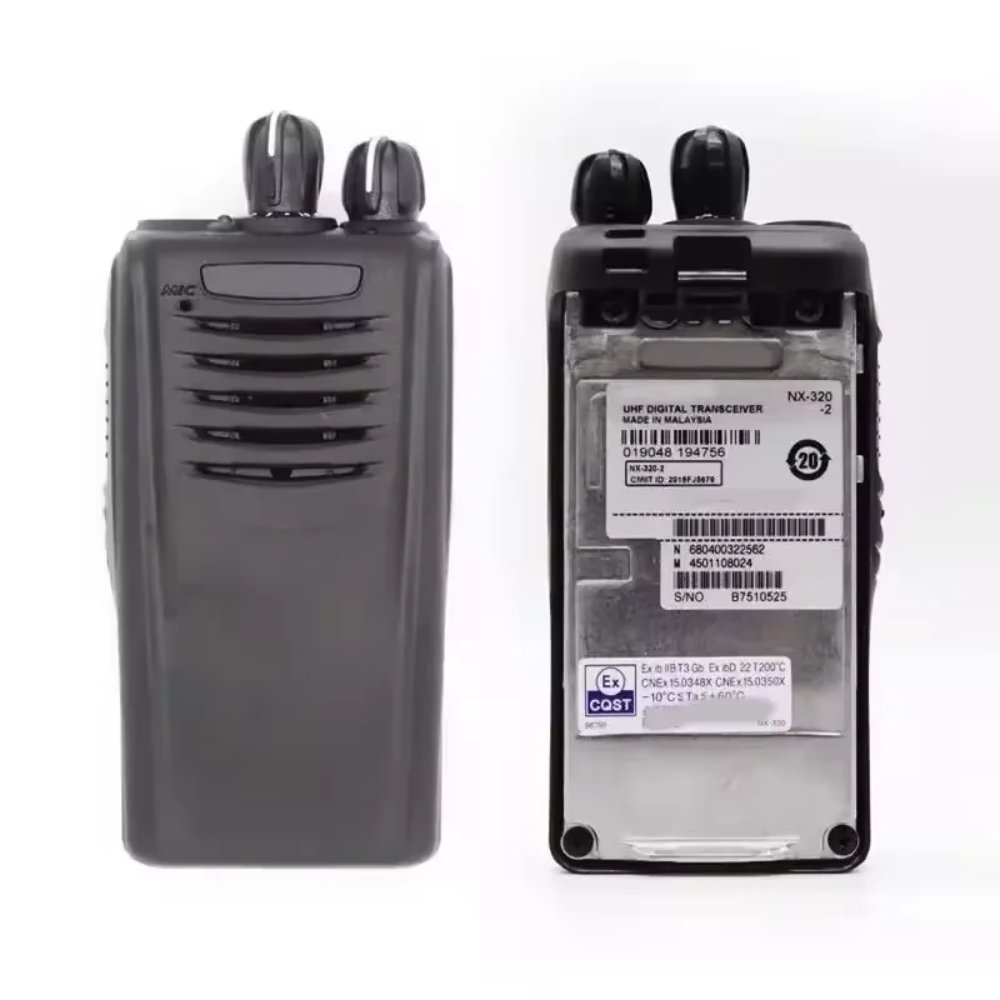 Kenwood NX320 UHF NX220 VHF 5w 260ch Two Way Handheld Portable Amateur Ham Radio Walkie Talkie Long Range Communication