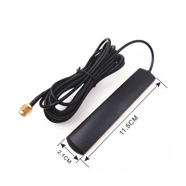 Car Patch Antenna 2G 3G 4G GSM GPRS NB-IoT Antenna SMA connector 3m cable