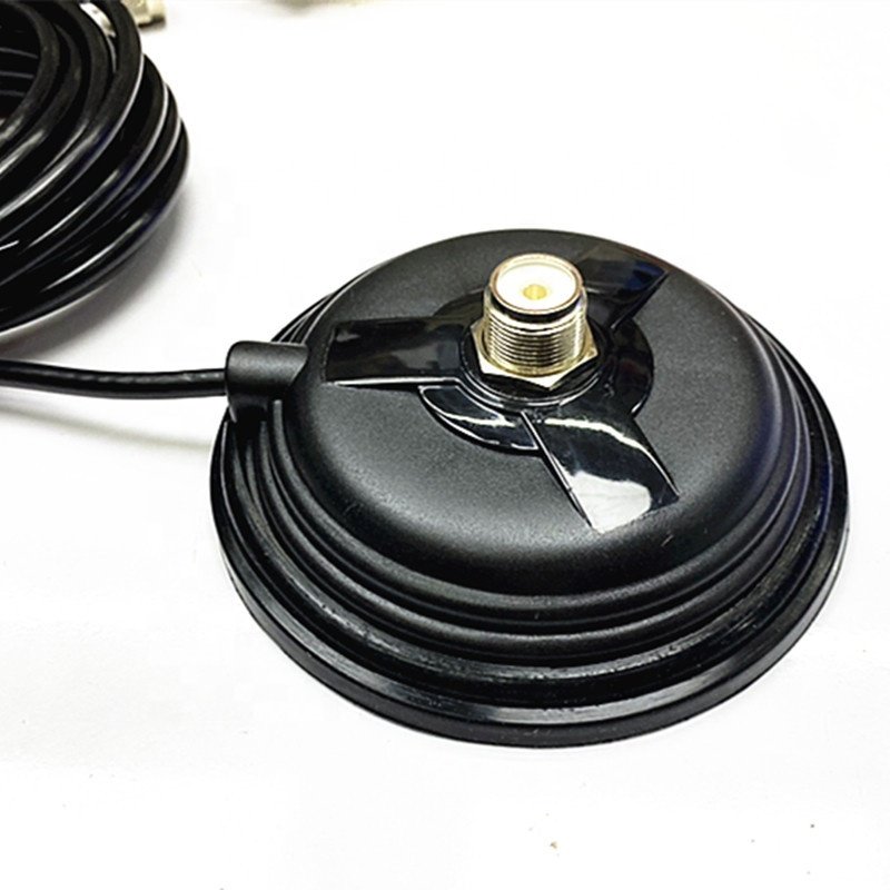 Factory Cheap Diameter 110mm mobile antenna mag-mount/strong magnetic mounts, PL connector car antenna magnet base
