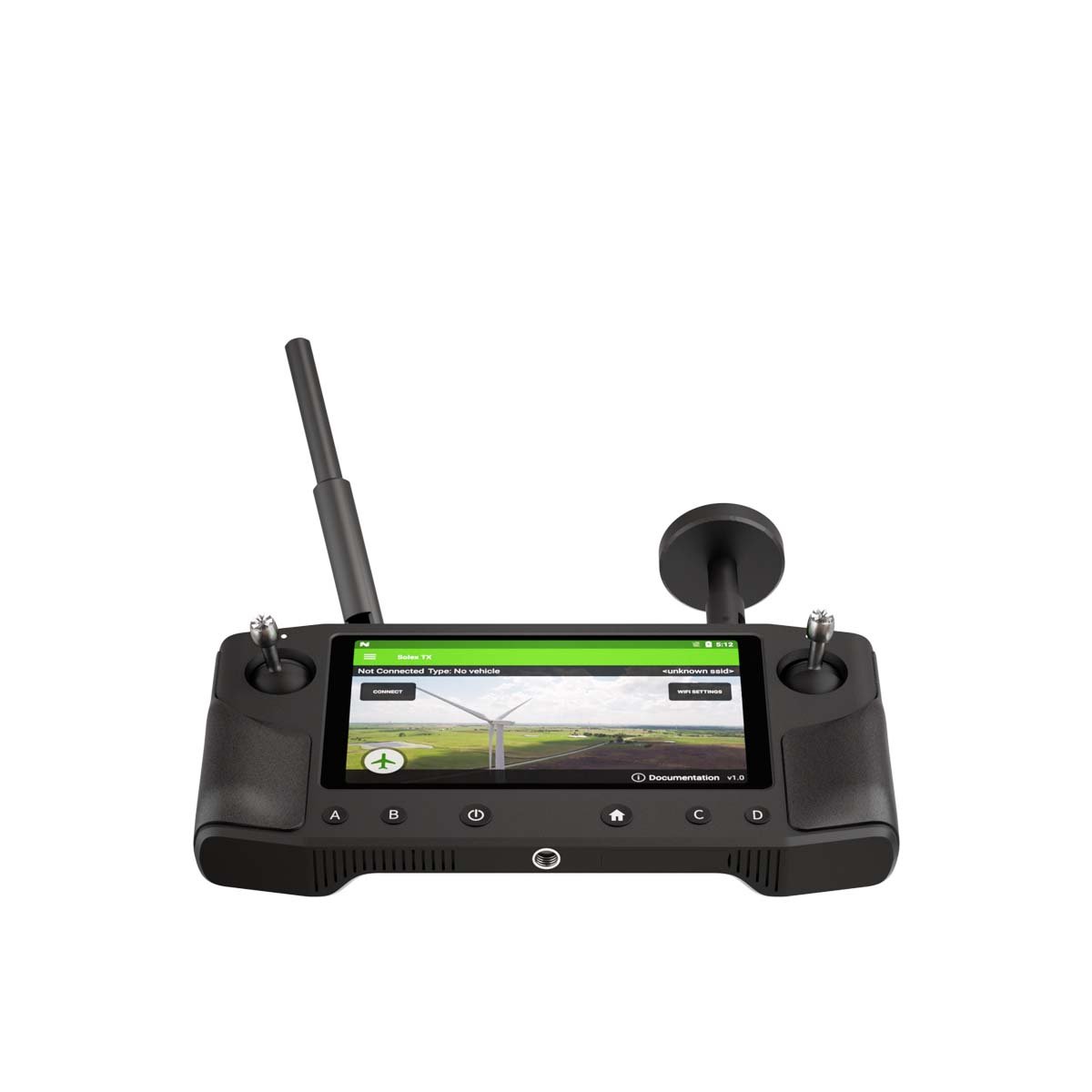 Upgraded Version Herelink 5.5in Screen 2.4GHz 20KM Long Range HD Digital Video Telemetry Transmission System