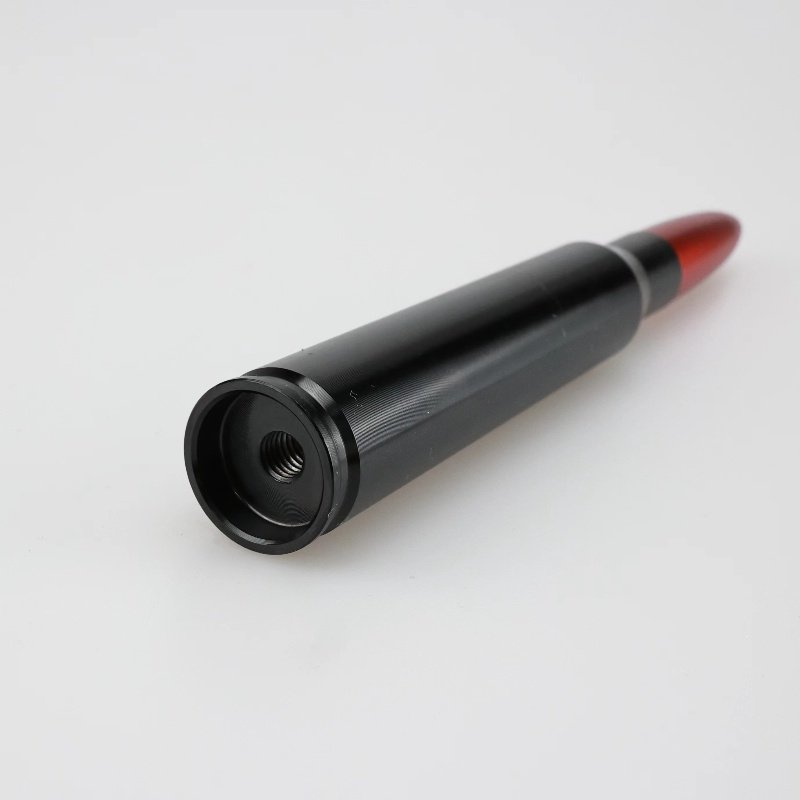 Universal Aluminum Alloy Car Antenna Modified Decorative Roof Bullet Antenna for Off-Road Vehicles