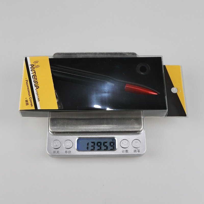 Universal Aluminum Alloy Car Antenna Modified Decorative Roof Bullet Antenna for Off-Road Vehicles
