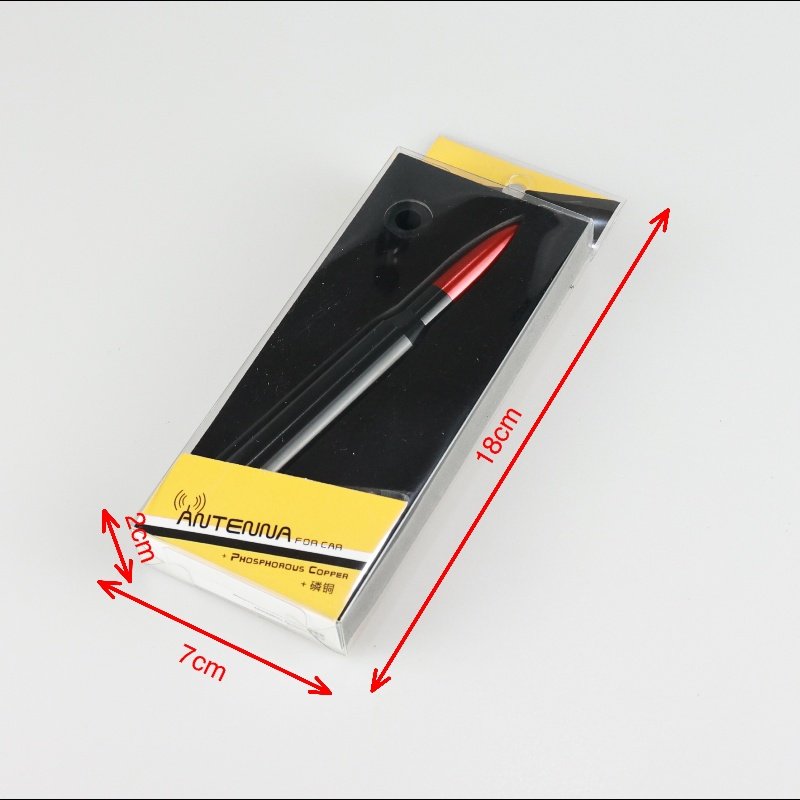 Universal Aluminum Alloy Car Antenna Modified Decorative Roof Bullet Antenna for Off-Road Vehicles