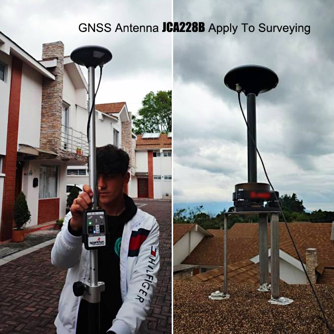 JCA228B L1 L2 GLONASS BEIDOU Galileo GPS antenna high Precision GNSS RTK Antenna for surveying
