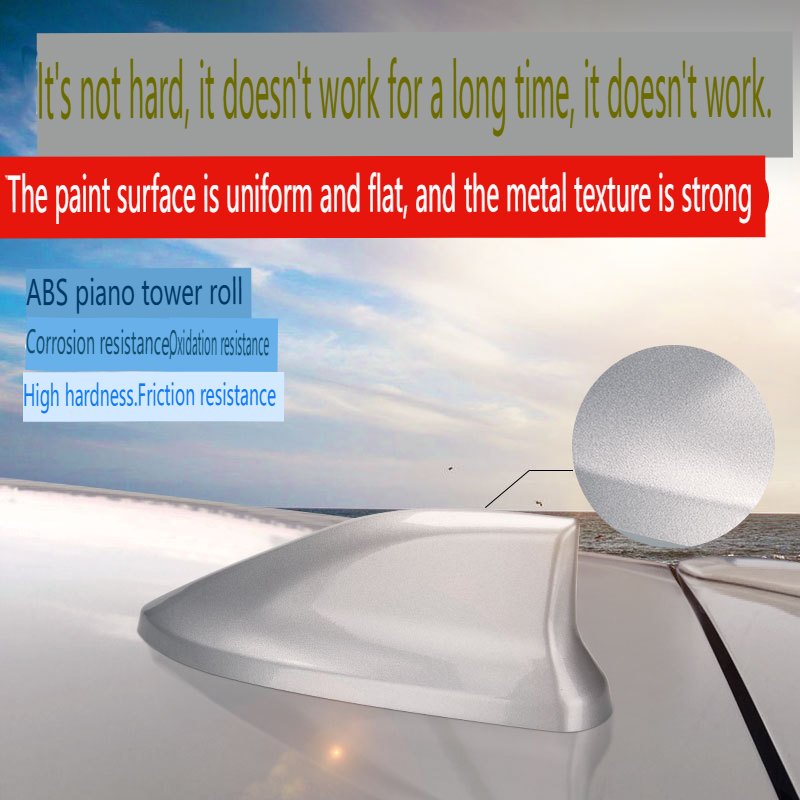 Modified Toyota Asia Dragon Camry Roof Shark Fin Style Signal Car Antenna