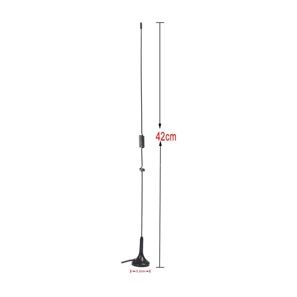 SMA-Male Dual Band Car Magnetic Mobile Radio Antenna For Car