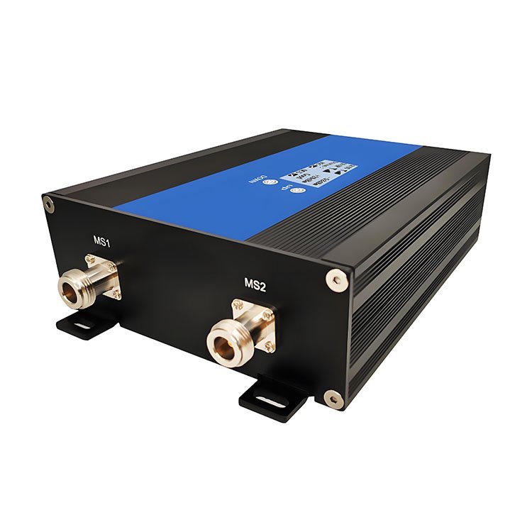 Tri Band Signal Booster 800/900/2100Mhz for 3G 4G 5G, Tuya App Control Repeater with Two High Gain Antennas