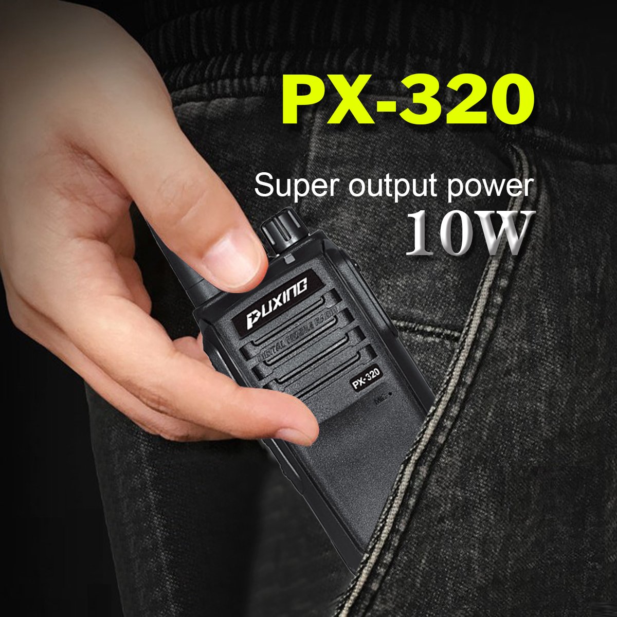 10W High Power Ham Radio with VOX Function Walkie Talkie