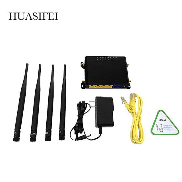 WE826-Q 4g Modem Industrial Wireless Wifi Router for Car with Ec25-e Ec25-af Ep06-e Ep06-a Modem