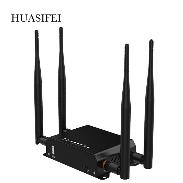 WE826-Q 4g Modem Industrial Wireless Wifi Router for Car with Ec25-e Ec25-af Ep06-e Ep06-a Modem